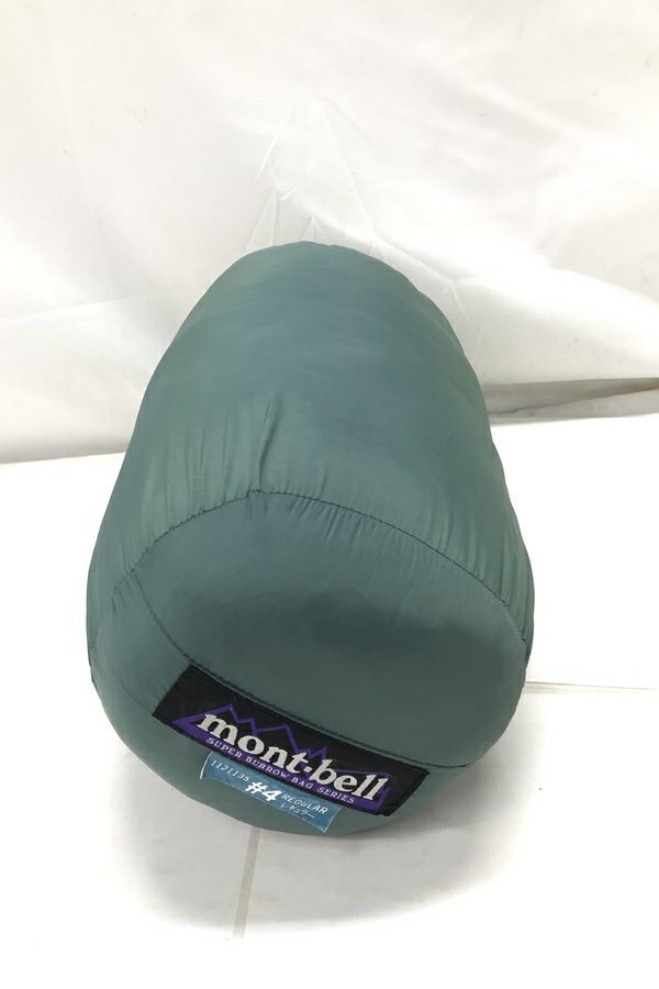 大注目 モンベル mont-bell スーパーバロウバッグ UL レギュラー 寝袋 