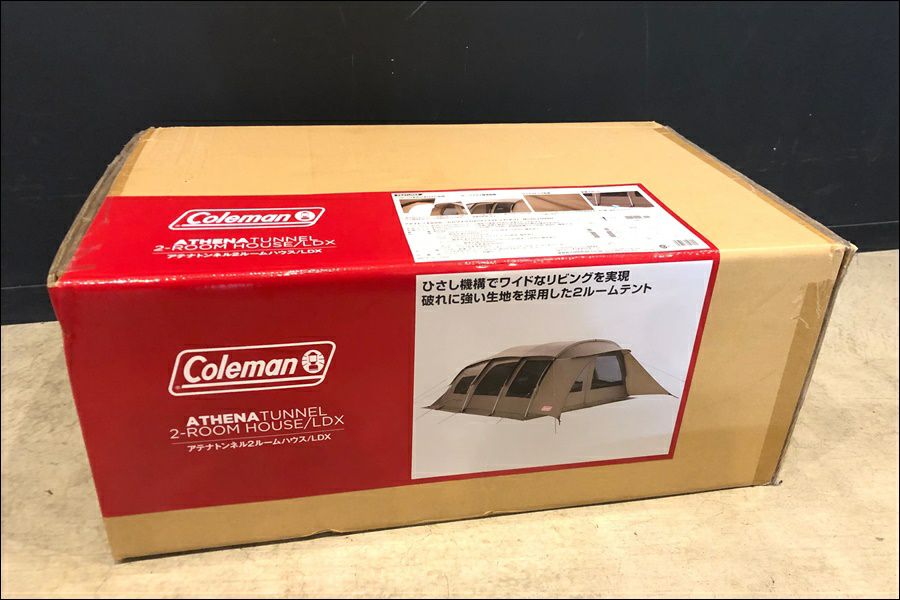 アテナトンネル2ルームハウス/LDX バンクル コールマン 新品未開封