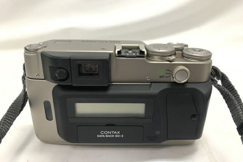 送料無料】◇京セラ CONTAX コンタックス G2 ボディ データバック付き 45mm/28mm/35-75mm レンズ3本セット