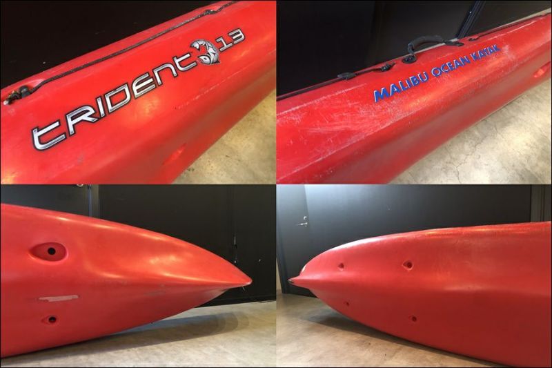 送料無料】◇MALIBU マリブ OCEAN KAYAK オーシャンカヤック トライデント13 410cm キャリー付 【配送不可・店頭受取限定商品】