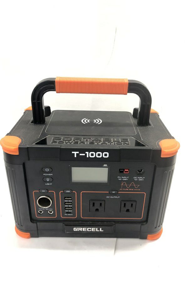 送料無料】◇GRECELL T-1000 ポータブル電源 大容量 1000W 270000mAh