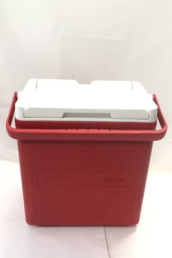 送料無料】Coleman コールマン PARTY STACKER 18QT RED パーティースタッカー クーラーボックス 廃盤