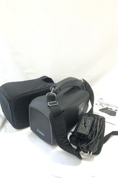 【送料無料】◇okayo  GPA-580 ワイヤレスポータブル キャリングスピーカー マイク付き