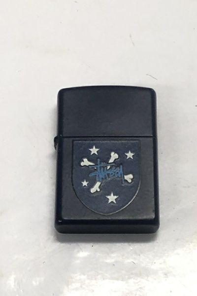 【送料無料】◇Zippo ジッポ  Stussy 2002年 マットネイビー
