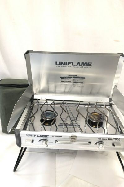 【送料無料】◇UNIFLAME ユニフレーム  ツインバーナー US-1900 収納ケース付