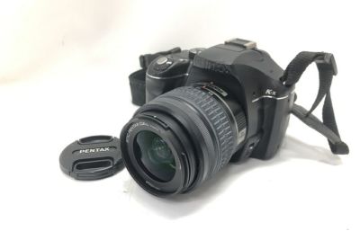 【送料無料】◇PENTAX ペンタックス  K-X + smc PENTAX-DA L 18-55mm F3.5-5.6 AL 単三電池対応 アイキャップ欠損