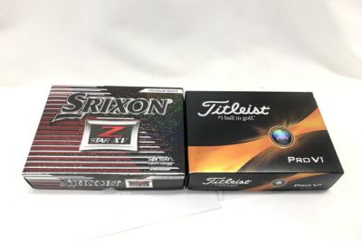 【送料無料】◇SRIXON タイトリスト  Z-Star XV 2017 / Pro V1 計2ダース