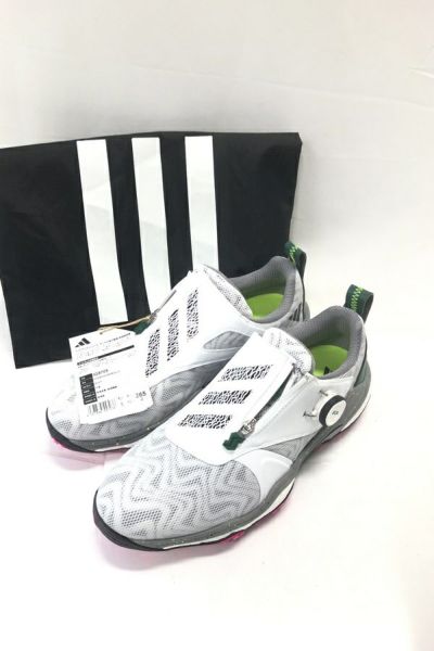 【送料無料】◇Adidas アディダス  コードカオス25 ボア シューズ フットウェア IG8705 ホワイト ブラック グリーン 26.5 未使用