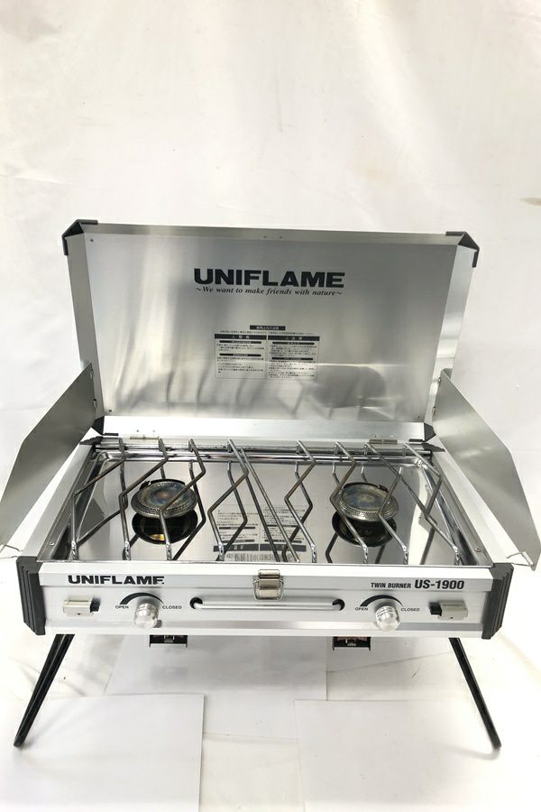 送料無料】UNIFLAME ユニフレーム ツインバーナー US-1900