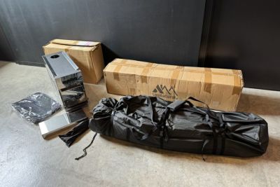 【送料無料】◇Saunatural+ サウナテント・ストーブセット 薪ストーブ 0007 HDC　未使用