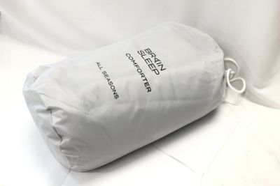 【送料無料】◇BRAIN SLEEP ブレインスリープ  コンフォーター オールシーズンズ シングル ライトグレー 掛け布団