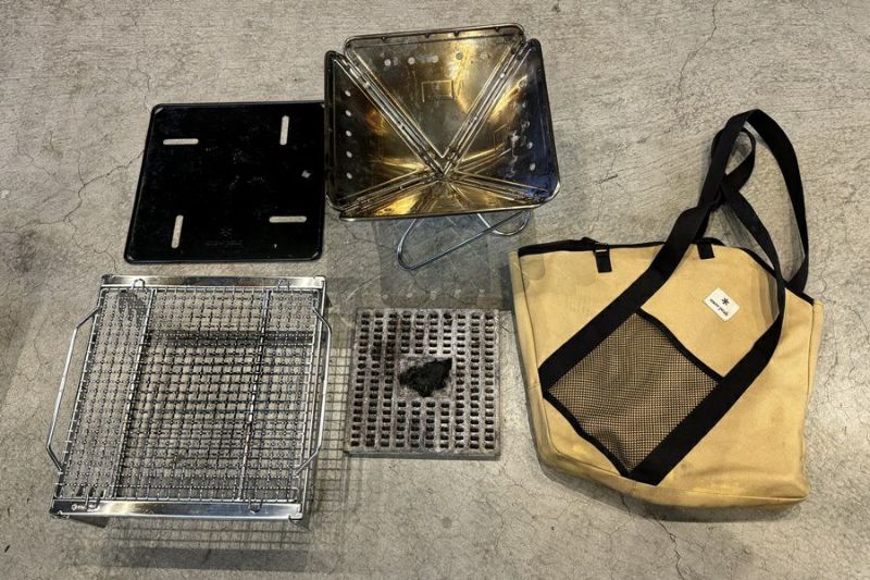 送料無料】◇snow peak スノーピーク 焚火台Mスターターセット