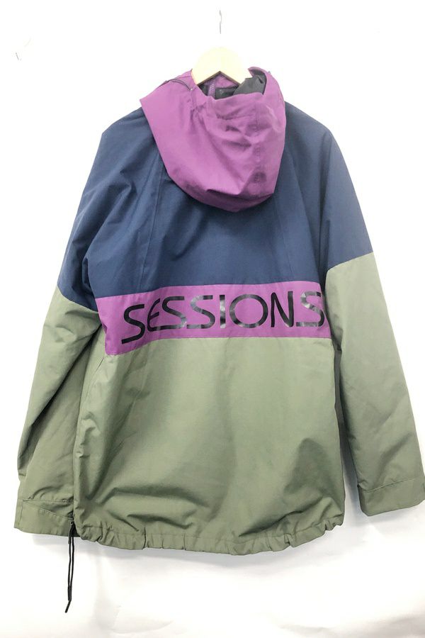 SESSIONS スノーボードジャケット MD/M ネイビー/パープル/オリーブ 送料無料】◇SESSIONS セッションズ スノーボードジャケット