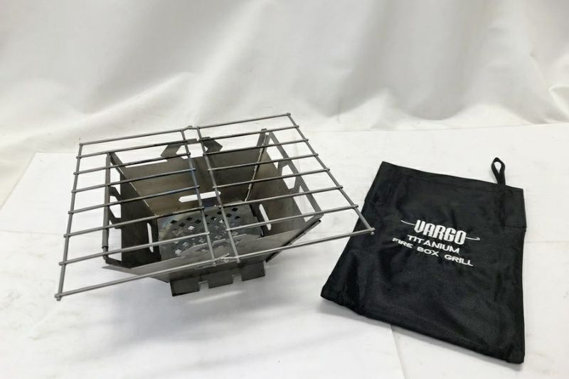 送料無料】◇VARGO バーゴ チタニウムファイヤー ボックスグリル