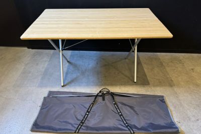 【送料無料】◇Snow Peak スノーピーク ワンアクションテーブルロング竹 LV-015TR