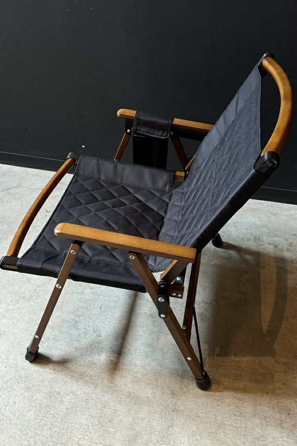 WAQ Folding Wood Chair ブラック WAQ Folding Wood Chair ウッド