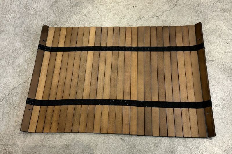 QUICKCAMP X脚　ウッドロールローテーブル　90x60cm X脚 ウッドロールローテーブル 90×60cm ｜商品｜QUICKCAMP