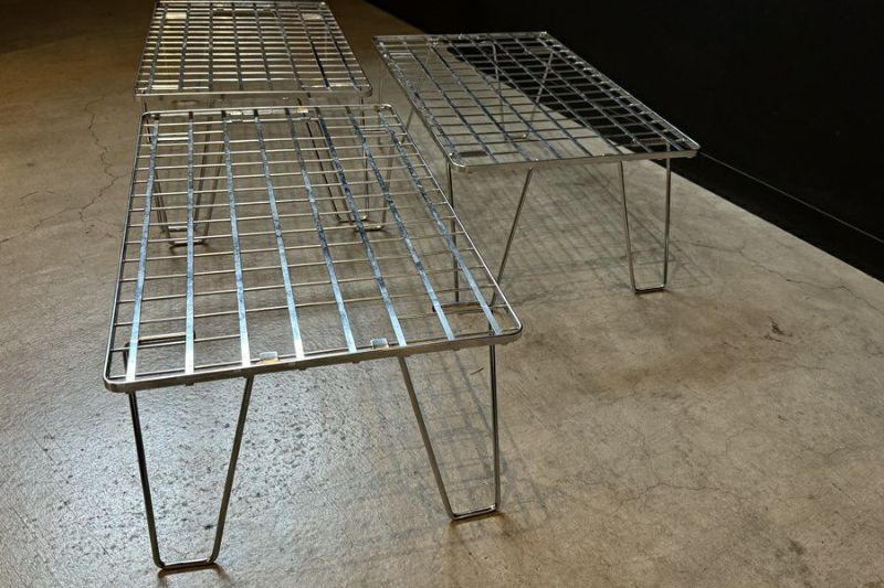 ユニフレーム フィールドラック シルバー3点 & 天板1枚 ユニフレーム