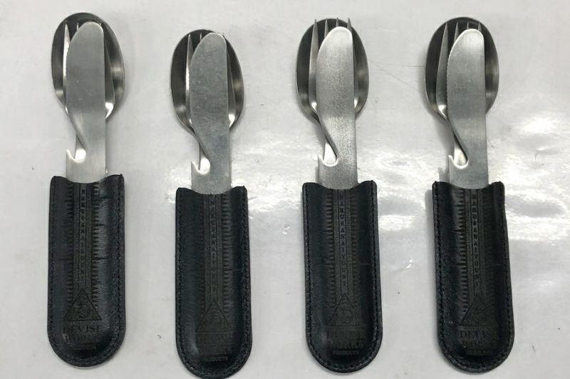 DEVISE WORKS デバイスワークス カトラリー　4セット カトラリーセットBLACK | DEVISE WORKS | キャンプ用品