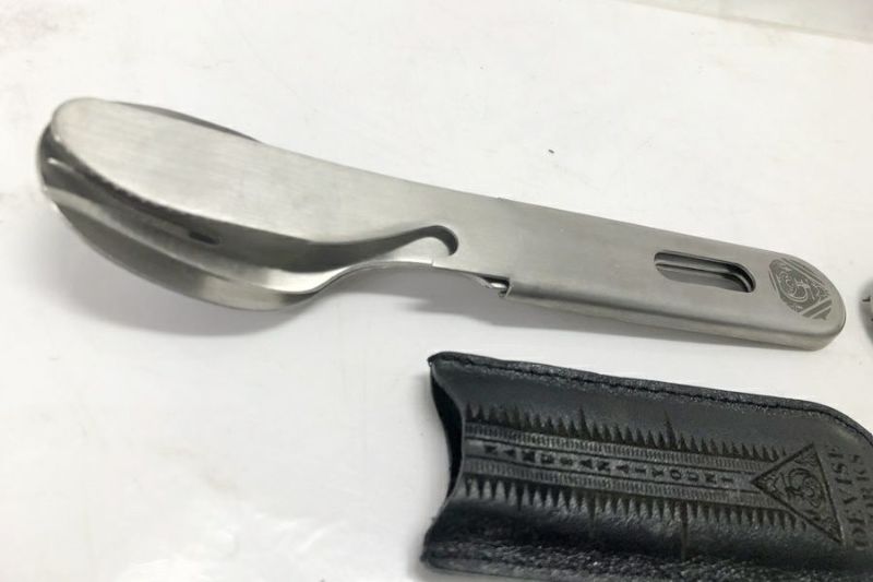 DEVISE WORKS デバイスワークス カトラリー　4セット カトラリーセットBLACK | DEVISE WORKS | キャンプ用品