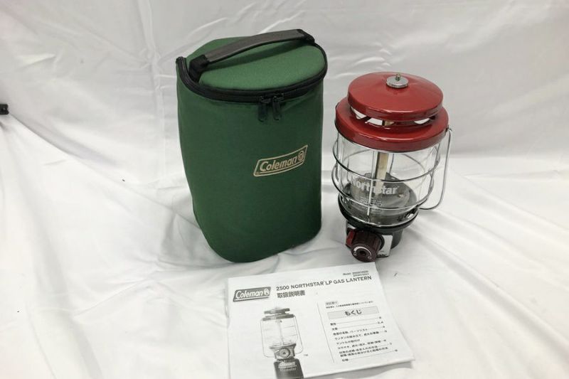 送料無料】◇Coleman コールマン ノーススター LPガスランタン レッド