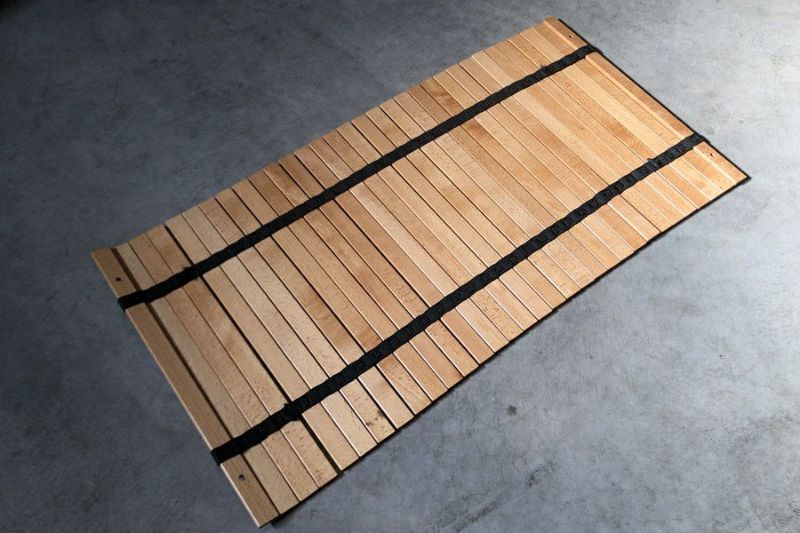 送料無料】◇TOMOUNT ウッド ロールトップテーブル120