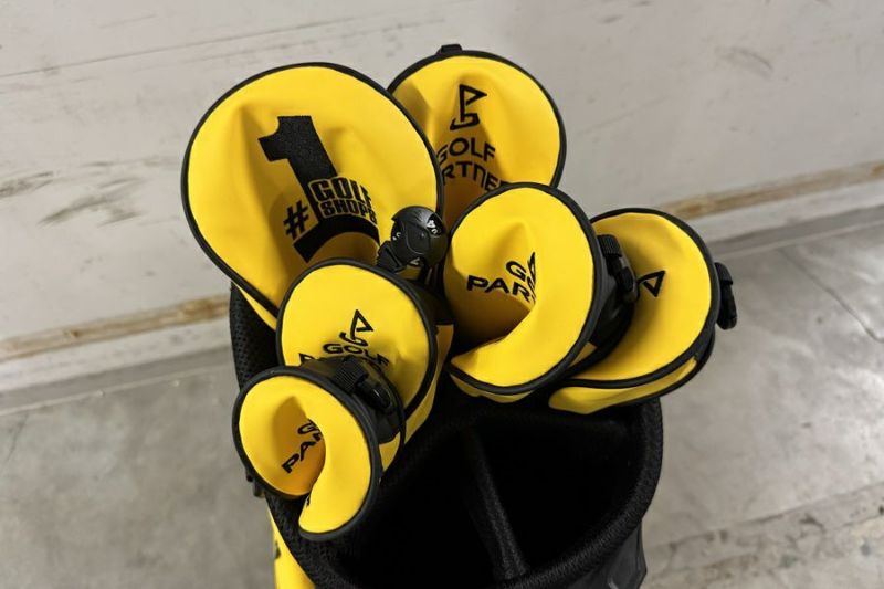 ◇GOLF PARTNER ゴルフパートナー NEXGEN イエローキャディバッグ