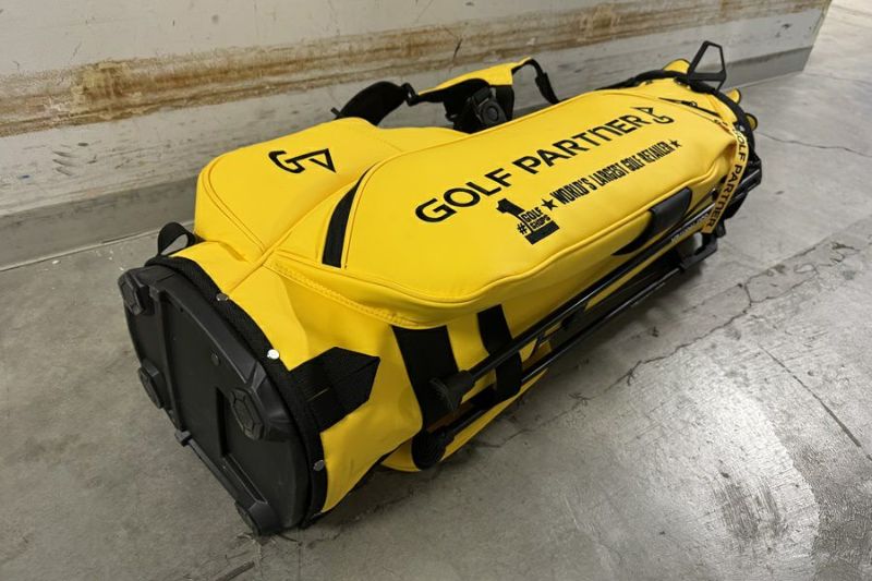 ◇GOLF PARTNER ゴルフパートナー NEXGEN イエローキャディバッグ