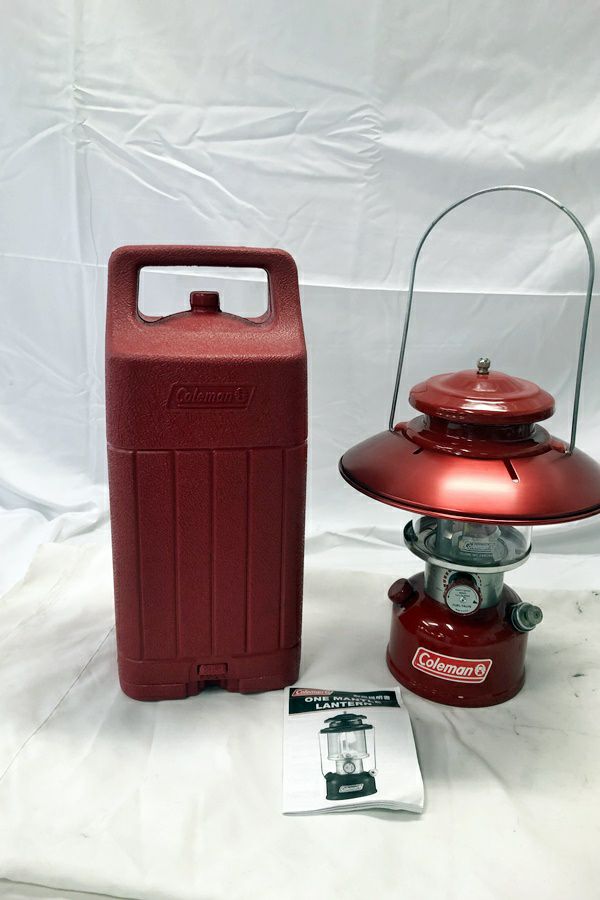 送料無料】◇Coleman コールマン ワンマントルランタン レッド 2164001