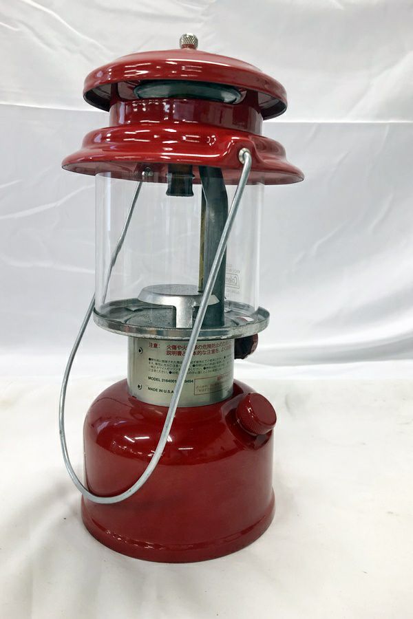 送料無料】◇Coleman コールマン ワンマントルランタン レッド 2164001