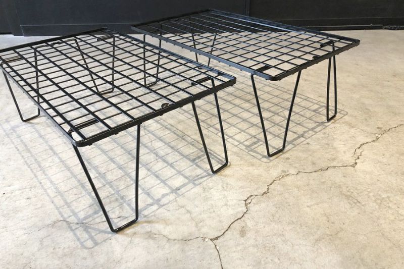 ユニフレーム(UNIFLAME) フィールドラック ブラック 2個　専用ケース 43a4755e502591f88f2c2c2498369a