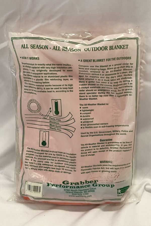 送料無料】◇GRABBER グラバー オールウェザーブランケット 未開封