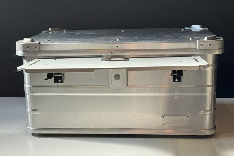 送料無料】◇CAMVIL ケムビル アルミボックス 60L アルミコンテナ