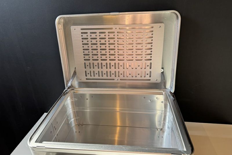 送料無料】◇CAMVIL ケムビル アルミボックス 60L アルミコンテナ