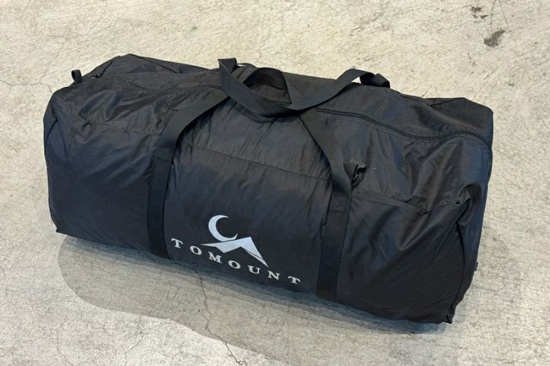 送料無料】◇TOMOUNT ドームテント ブラックガムコーティング