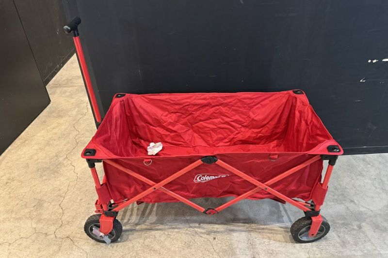 送料無料】◇Coleman コールマン アウトドアワゴン レッド
