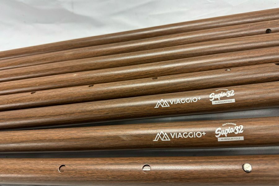 送料無料】◇VIAGGIO+ Supia32 タープポール 5段階 直径32mm 120-280cm