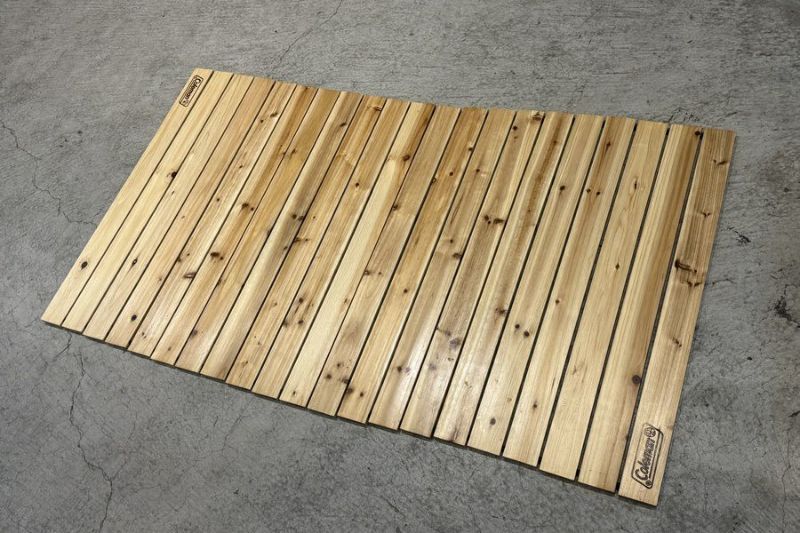 送料無料】◇Coleman コールマン ナチュラルウッドロールテーブル 120