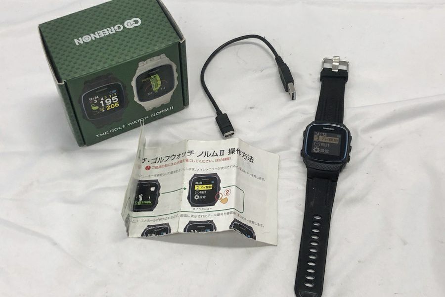 送料無料】◇GREENON グリーンオン ザゴルフウォッチ ノルムII