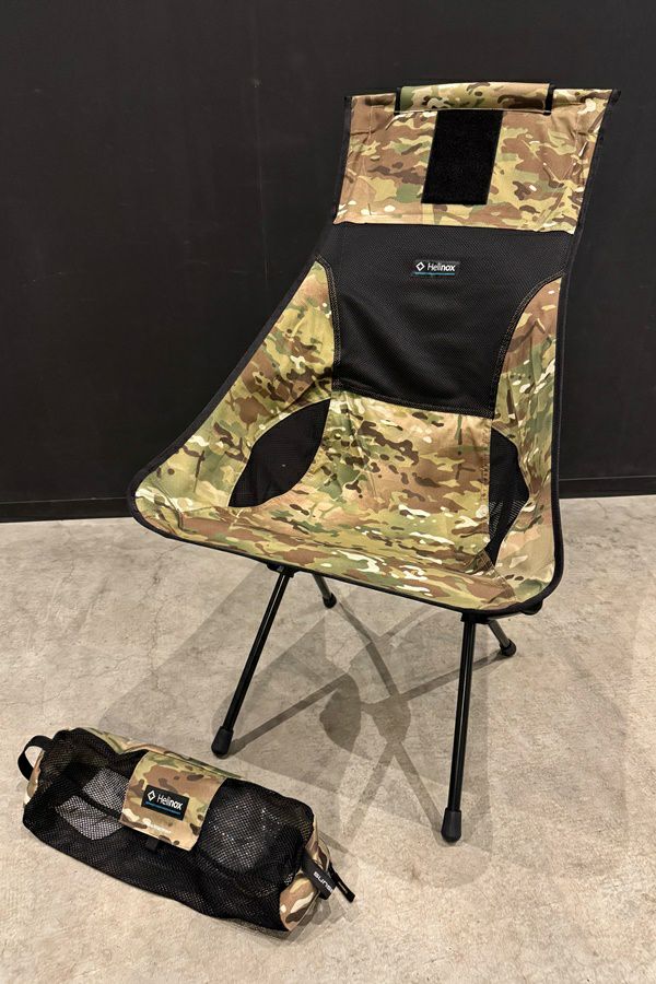 送料無料】◇Helinox ヘリノックス サンセットチェア カモ
